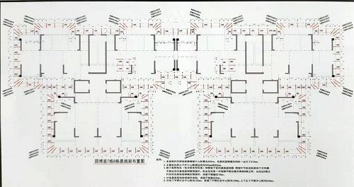 贵州悬挑梁平面布置图